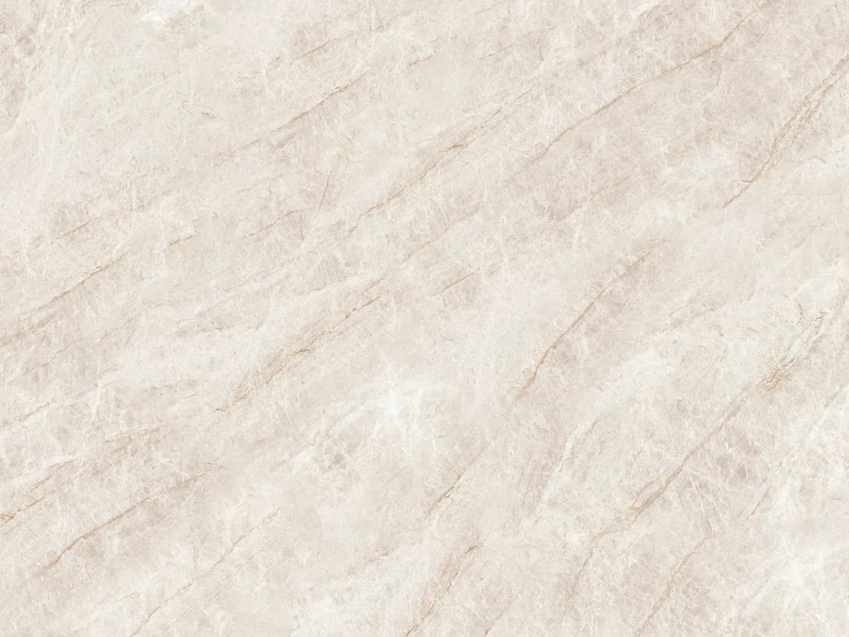 Çimstone Mesa Verde 2035 kuvars tezgah, yüzey ve desenin yakın çekimi (üretici görseli)