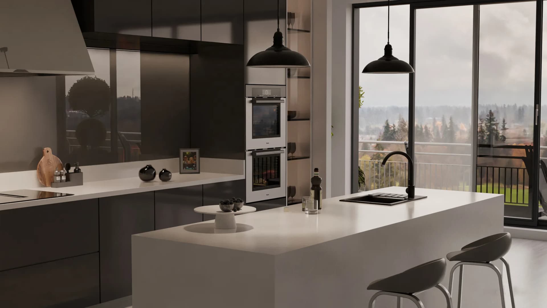Çimstone Artemis 220 kuvars tezgah uygulama örneği 1 (üretici görseli)