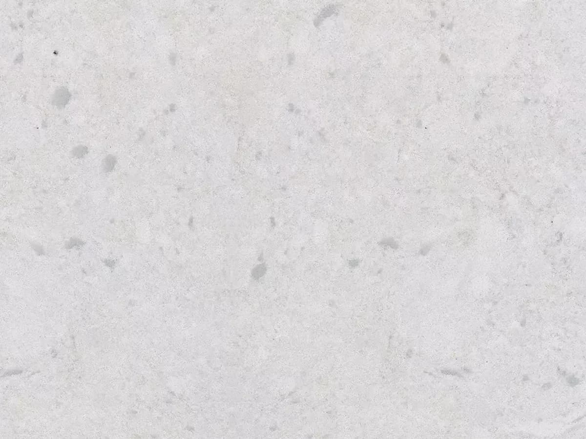Çimstone Alpino 560 kuvars tezgah, yüzey ve desenin yakın çekimi (üretici görseli)