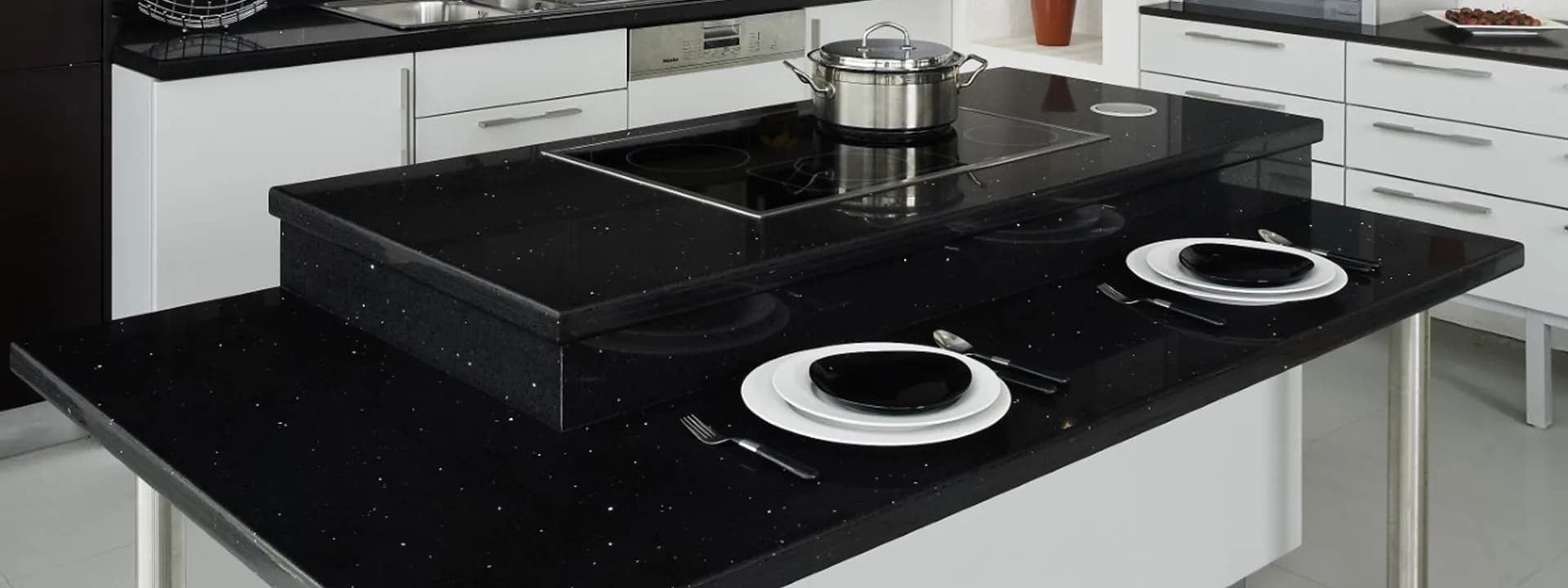 Çimstone Savana 759 kuvars tezgah uygulama örneği 2 (üretici görseli)