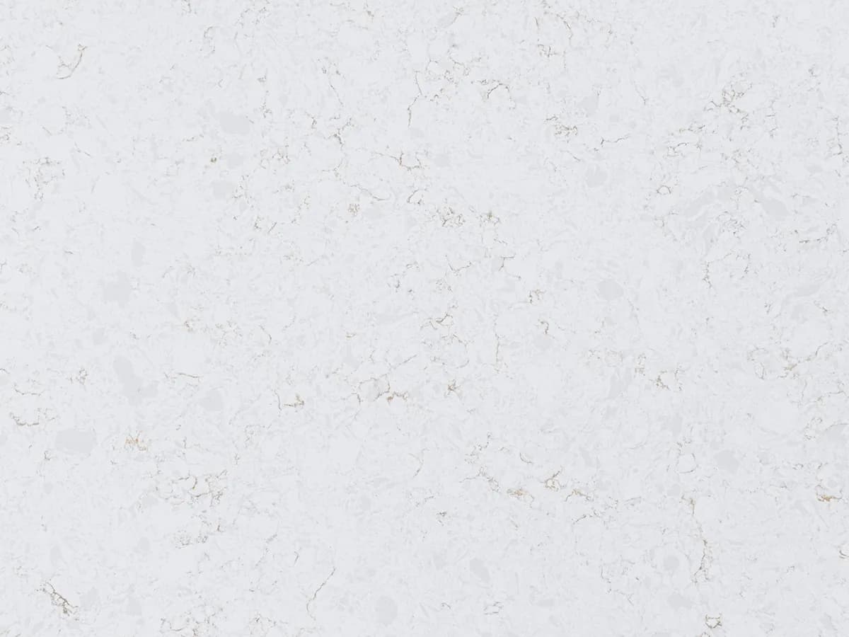 Çimstone Sineda 990 kuvars tezgah, yüzey ve desenin yakın çekimi (üretici görseli)