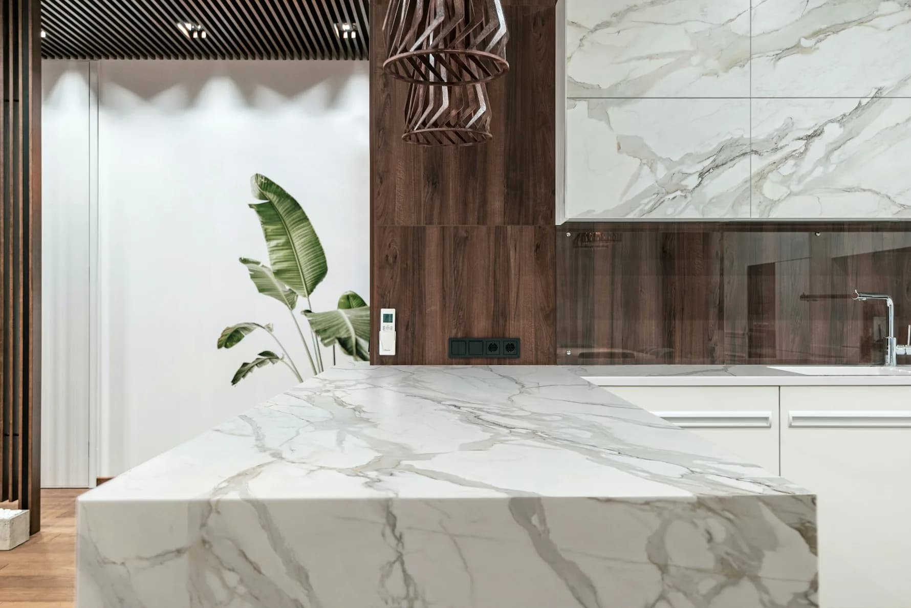 Dekton Morpheus ultra kompakt tezgah uygulama örneği 1 (üretici görseli)
