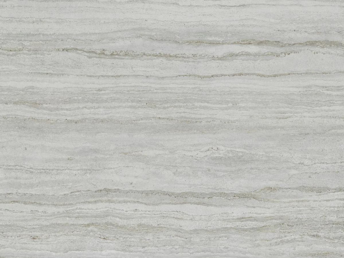 Dekton Trevi ultra kompakt tezgah, yüzey ve desenin yakın çekimi (üretici görseli)
