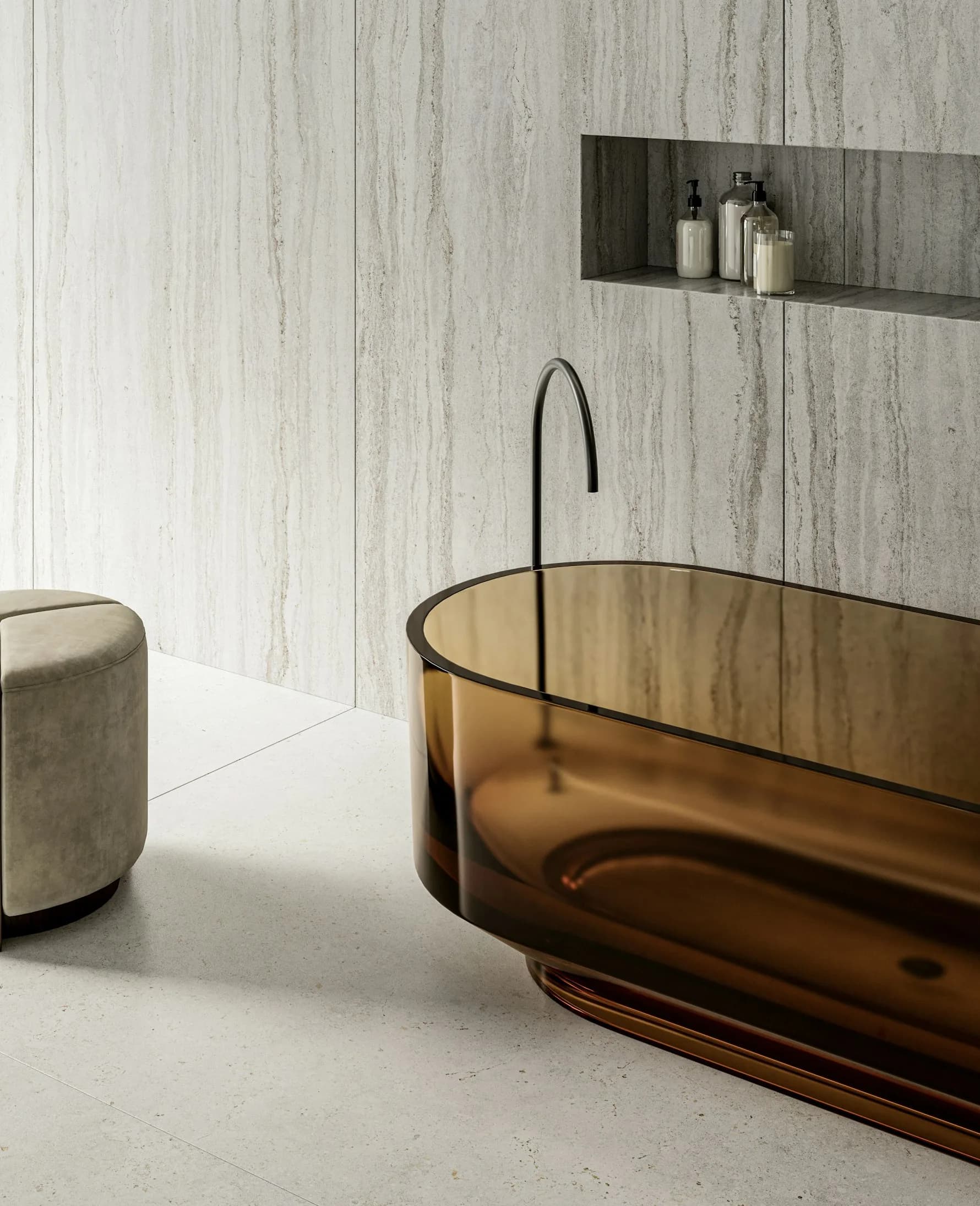 Dekton Trevi ultra kompakt tezgah uygulama örneği 2 (üretici görseli)