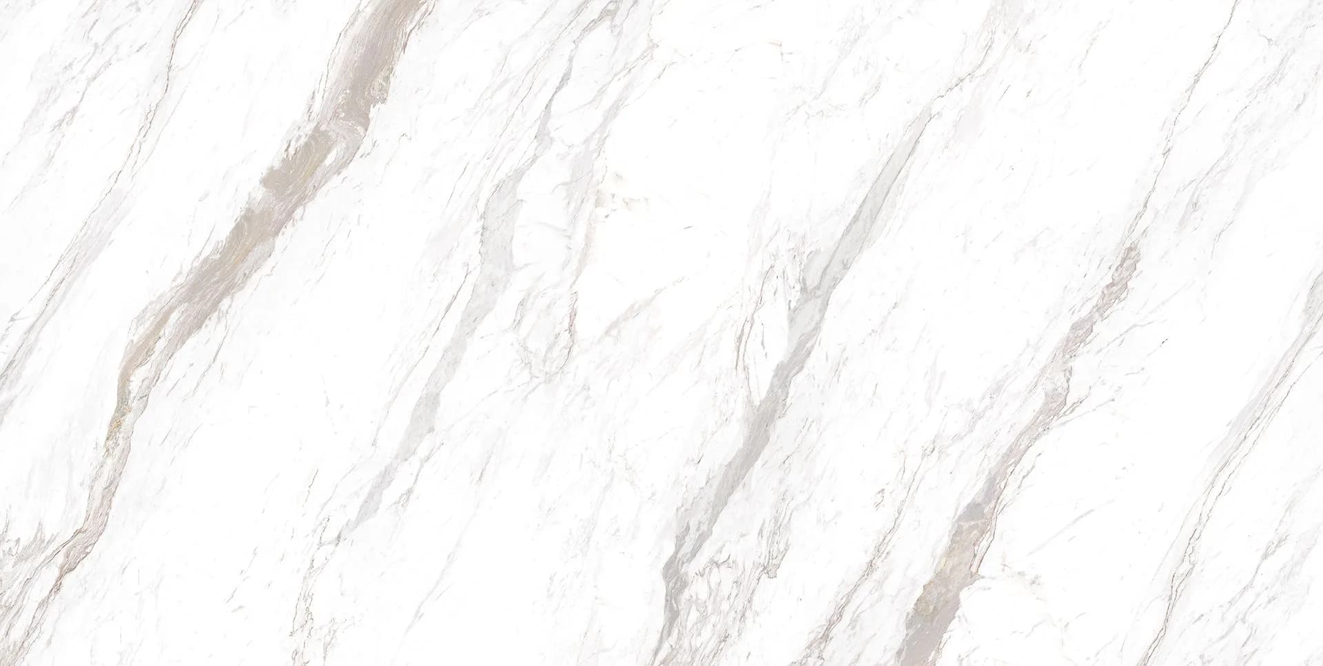 Çimstone Calacatta Nif 2074 kuvars tezgah, plakanın tamamı (üretici görseli)