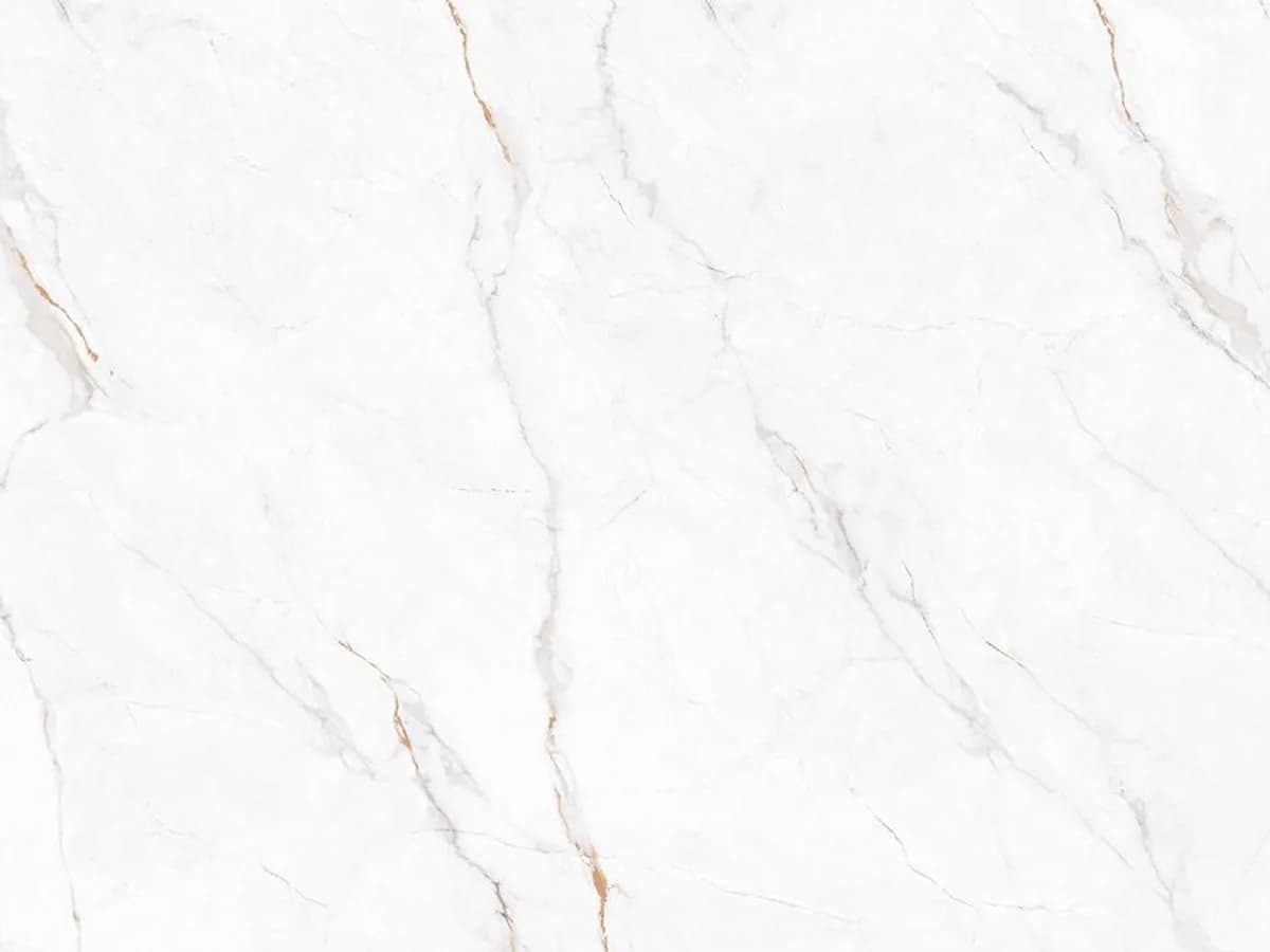 Coante Bianco Lassa Lux 10122 kuvars tezgah, yüzey ve desenin yakın çekimi (üretici görseli)