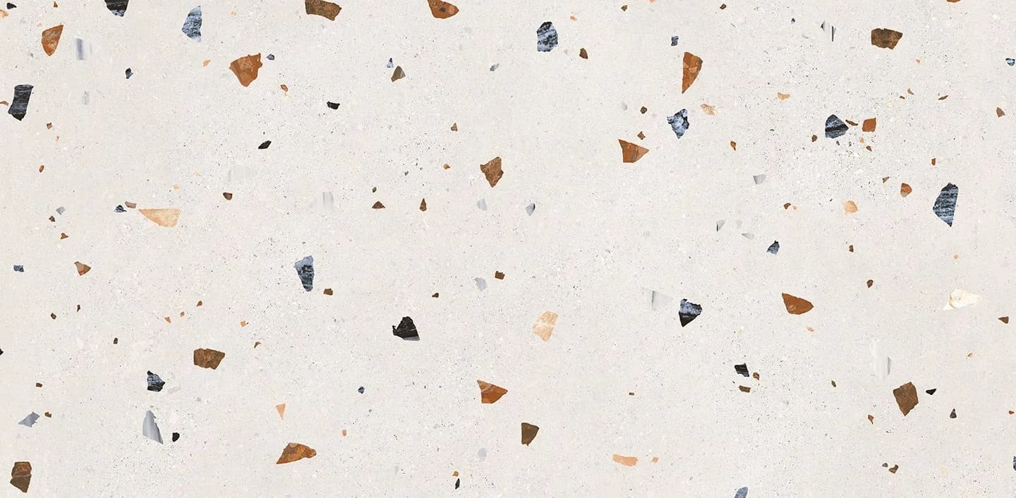 Coante Terrazzo Grande 10324 kuvars tezgah, plakanın tamamı (üretici görseli)