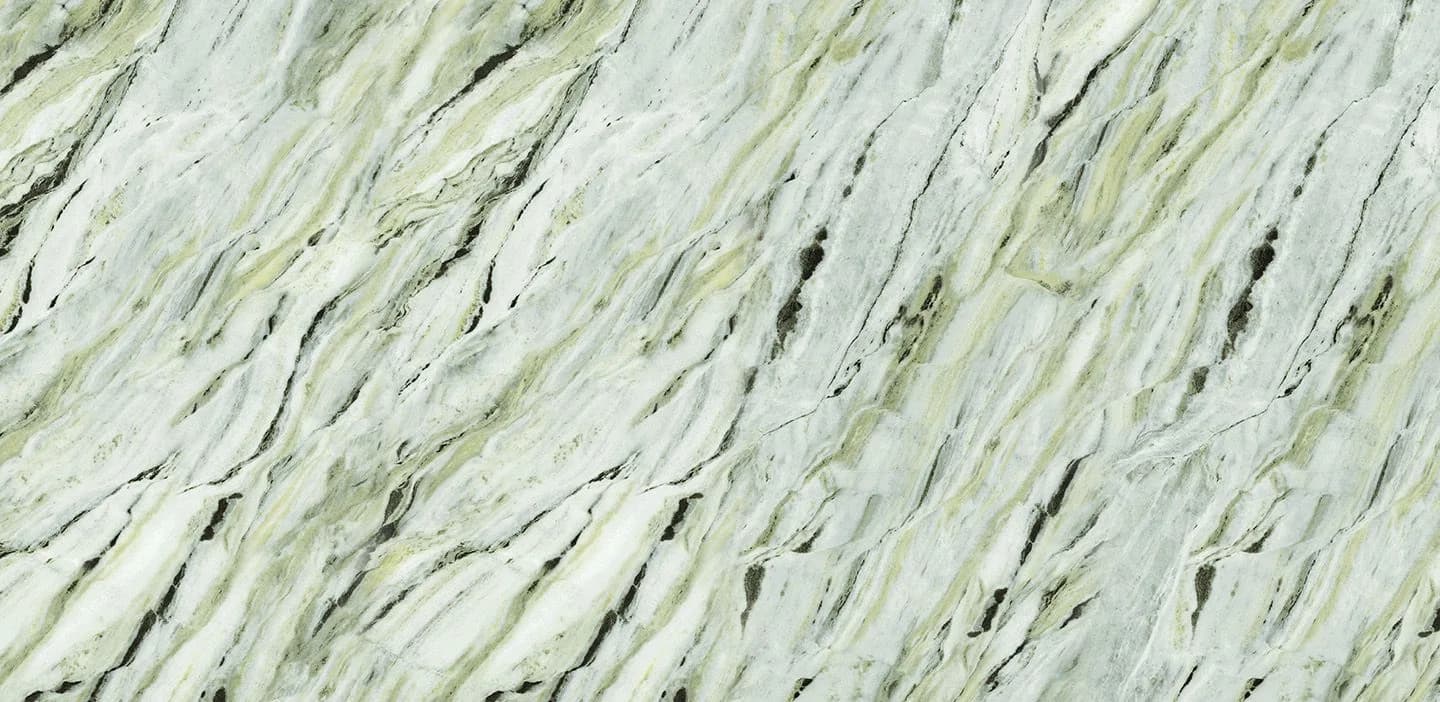 Coante Silvalis Green 10409 kuvars tezgah, plakanın tamamı (üretici görseli)