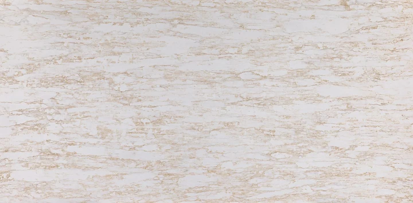 Coante Carrara Aurion 30705 kuvars tezgah, plakanın tamamı (üretici görseli)