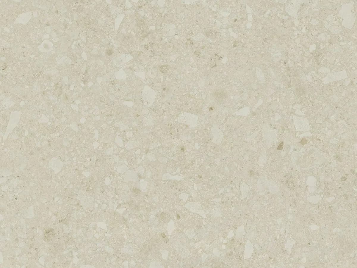 Dekton Ava ultra kompakt tezgah, yüzey ve desenin yakın çekimi (üretici görseli)