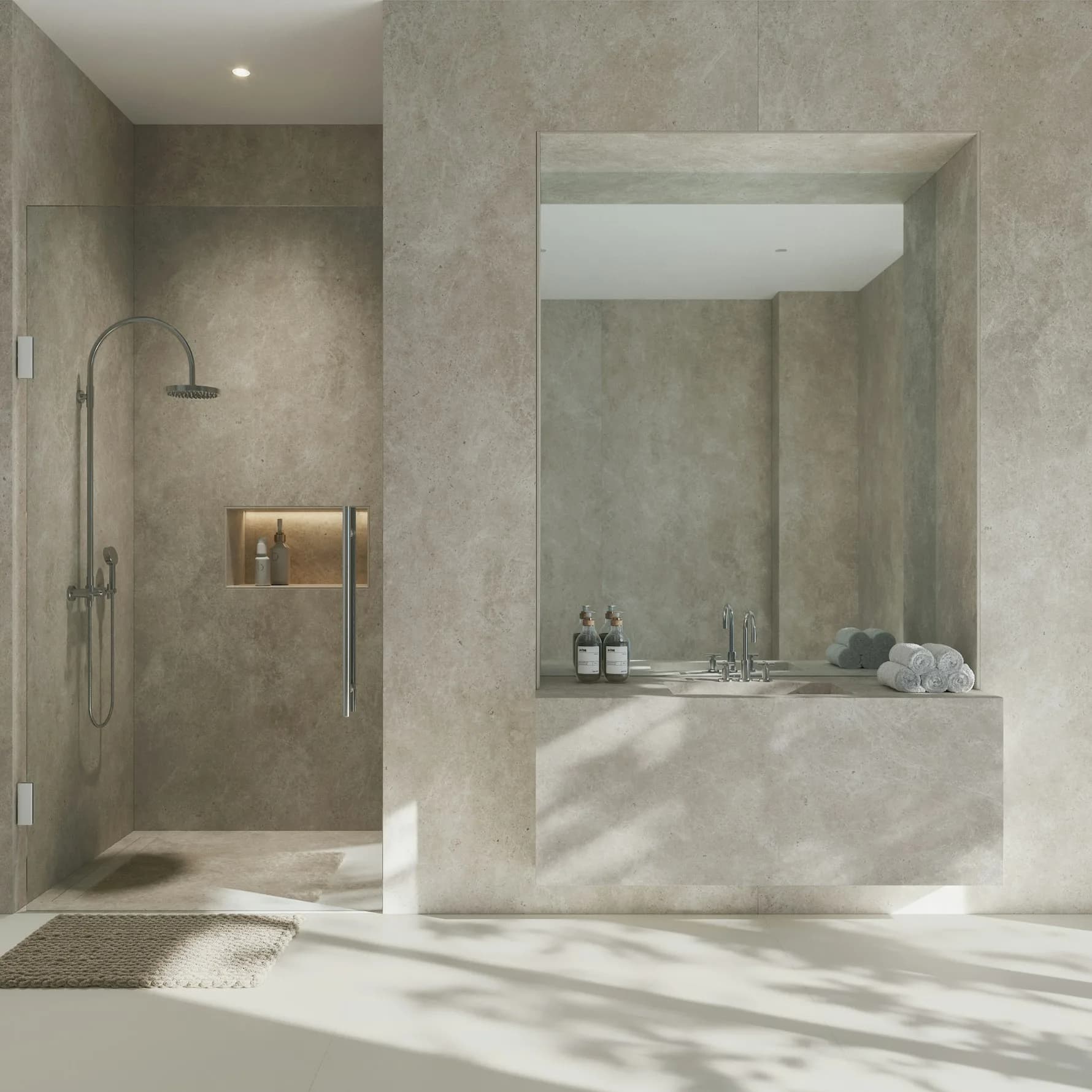 Dekton Grekk ultra kompakt tezgah uygulama örneği 3 (üretici görseli)