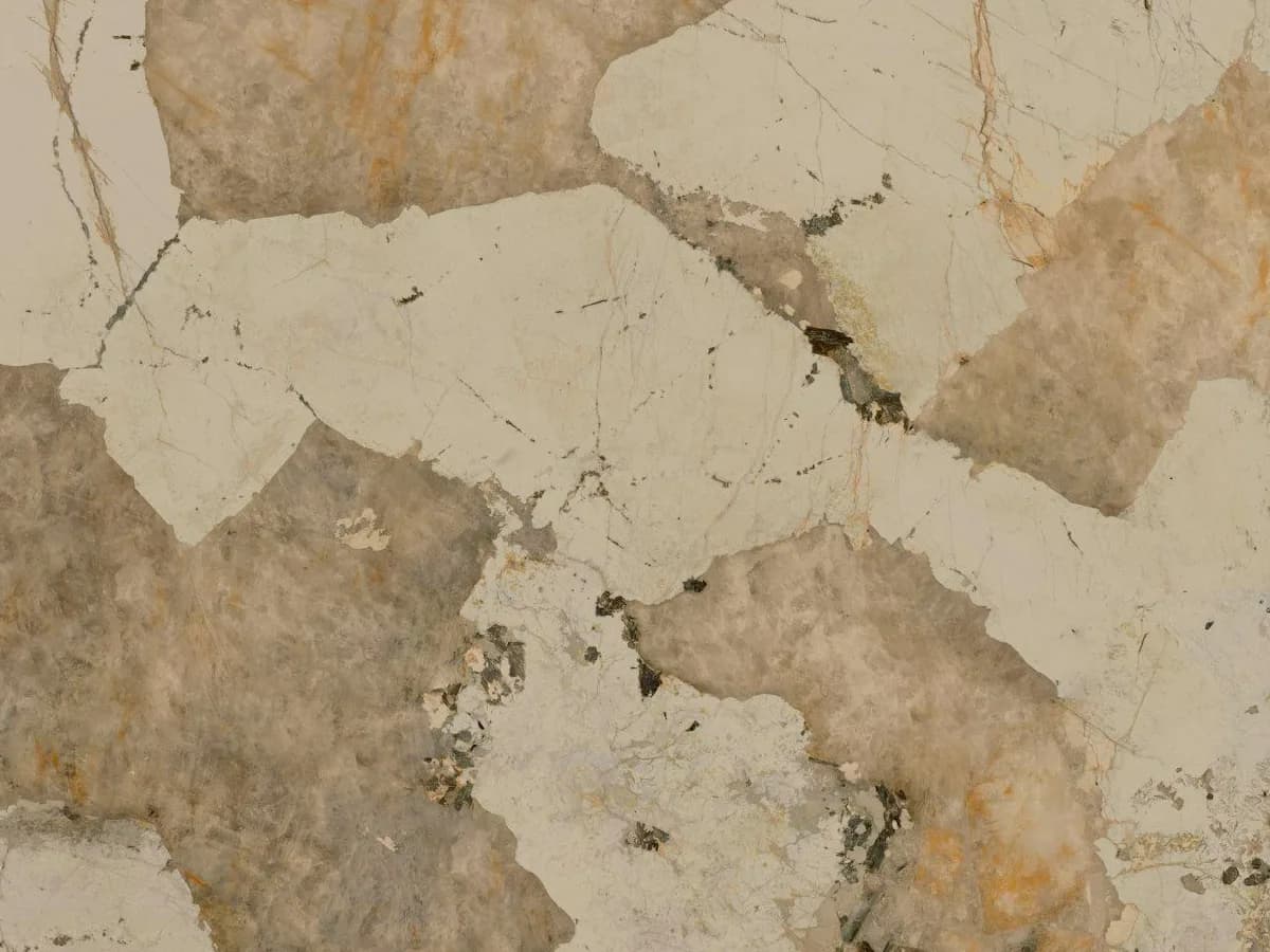 Dekton Khalo ultra kompakt tezgah, yüzey ve desenin yakın çekimi (üretici görseli)