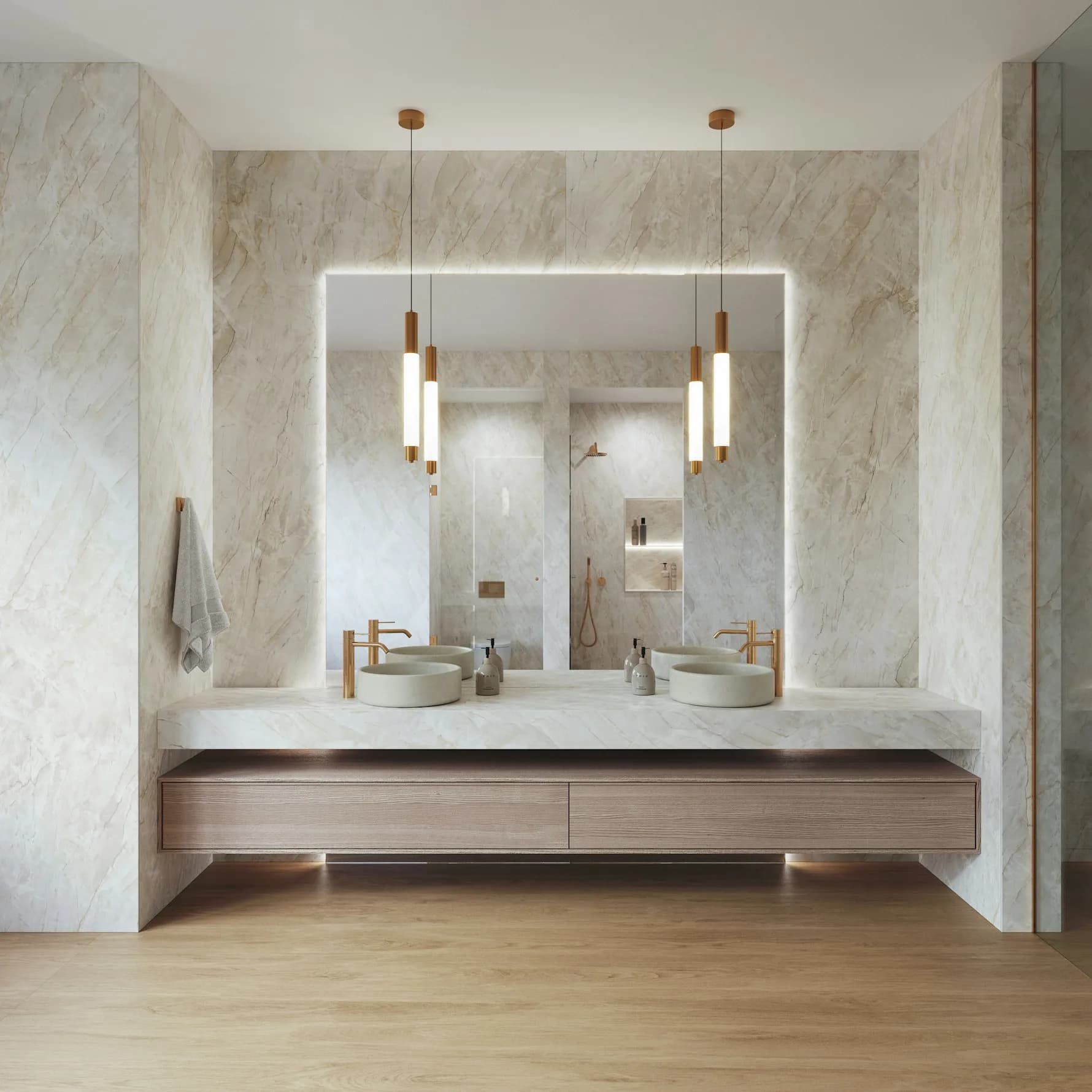 Dekton Nordal ultra kompakt tezgah uygulama örneği 3 (üretici görseli)