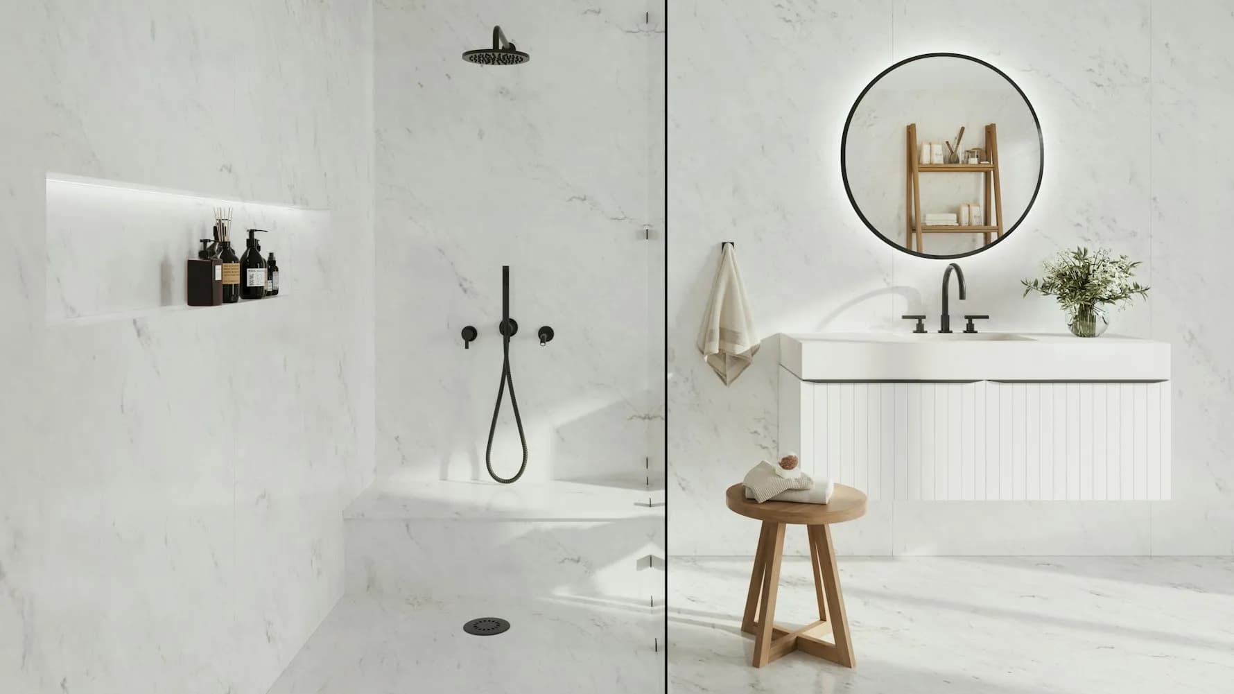 Dekton Salina ultra kompakt tezgah uygulama örneği 1 (üretici görseli)