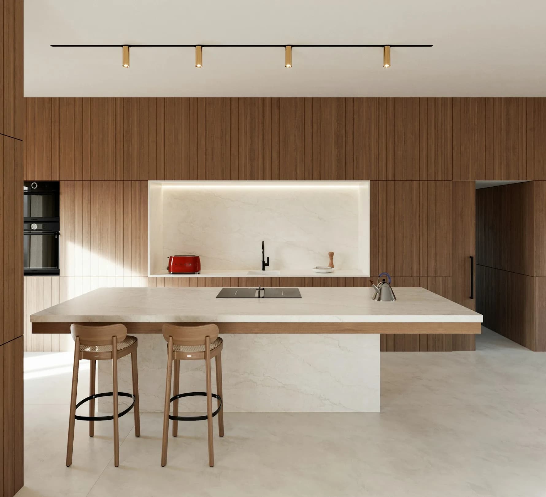 Dekton Thala ultra kompakt tezgah uygulama örneği 1 (üretici görseli)